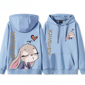 Judy เสื้อโค้ทกันหนาวมีฮู้ดสำหรับคู่รักชายและหญิง, เสื้อโค้ทการ์ตูนฤดูใบไม้ร่วงฤดูหนาวแฟชั่น2025 - Product Image 5