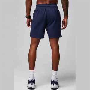 OEM Custom Premium Heavyweigh Activewear <b>Shorts</b> Hidden Pockets Solid Color Slim Fit Polyester Spandex <b>Shorts</b> Men - Product Image 2