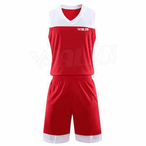 Conjuntos de uniformes de baloncesto para jóvenes Camisas y pantalones cortos Nombre Uniforme del equipo de baloncesto personalizado para hombres - Product Image 1