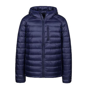 Vestes d'hiver pour hommes en coton brillant sur mesure, vente en gros OEM 2025, veste matelassée de créateur pour hommes - Product Image 5