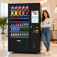 RUNYANG - Sistema de Pago Personalizado, Máquina Expendedora Automática Inteligente de Aperitivos para Exteriores, con Monedas, para Alimentos y Bebidas