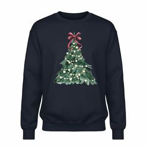 Sweat-shirts décontractés pour femmes, bleu marine, avec logo brodé personnalisé, doublés, col rond, été/hiver, écologiques et respirants, vente en gros - Product Image 1