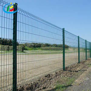 Горячеоцинкованная 3D изогнутая треугольная сварная проволока, садовая панель, оцинкованная проволочная сетка, забор для продажи - Product Image 1