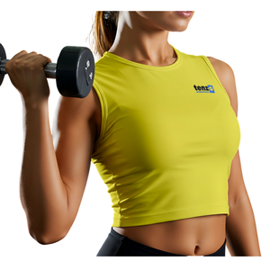 Camiseta Deportiva de Tirantes para Mujer, Personalizable con Logotipo, Sublimación OEM ODM, Ecológica, de Alta Calidad, Secado Rápido, Poliéster y Elastano, para Gimnasio y Running - Product Image 4