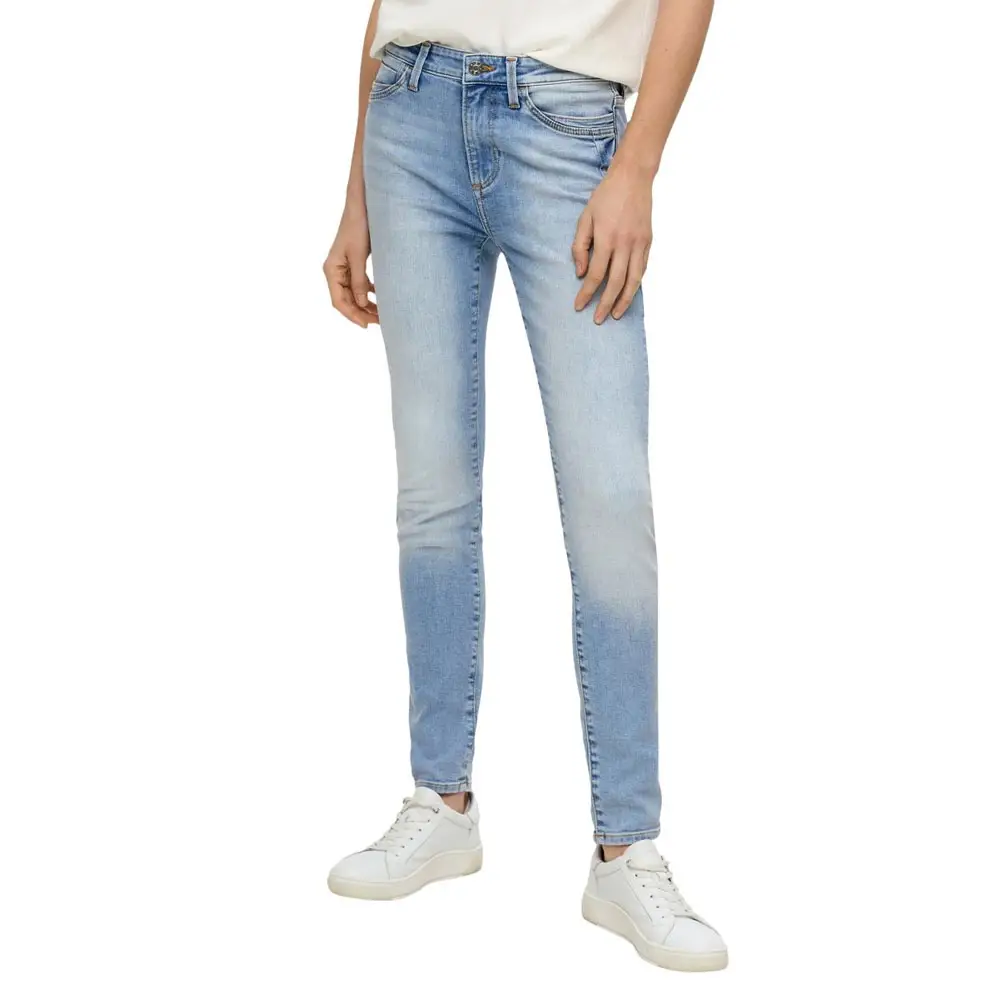 Schlussverkauf Slim Fit Premium Qualität Damenjeans zu verkaufen / Großhandel bequeme atmungsaktive Damenjeans zu verkaufen