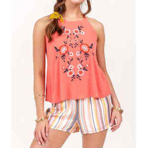 Camiseta sin Mangas para Mujer, Tela Suave, Diseño Casual Minimalista, Ligera, Ropa de Verano, Suministro de Fábrica al por Mayor - Product Image 6