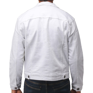 Veste en jean décontractée d'hiver de haute qualité pour hommes, personnalisable, 100% coton, séchage rapide et respirante, écologique, vente en gros d'usine - Product Image 3