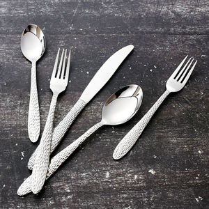 OEM ODM Available Premium Steel Chef <b>Knife</b> Set 6 Person Cutlery Set for Professional ZANA 6 person set 26 pcs Cutlery For Sale - Product Image 3