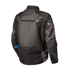 Chaqueta de protección para motocicleta Touring gris claro de muesca superior para hombre, chaquetas textiles Cordura impermeables/a prueba de viento para motocicleta - Product Image 4
