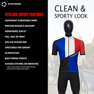 Conjunto de Uniforme de Ciclismo Personalizado Más Vendido para Hombre, Jersey y Pantalones Cortos Transpirables para Adultos, MOQ Bajo, Estilo de Conjunto, Uniforme de Ciclismo de Calidad - Product Image 5
