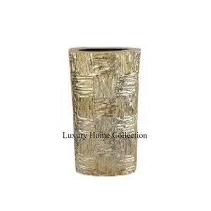 Fancy Design Enameled <b>Sticker</b> Heavy Duty Vase Blue Color Floral Design <b>Sticker</b> Set of 4 Different Size Durable Pots and Planters - Product Image 5