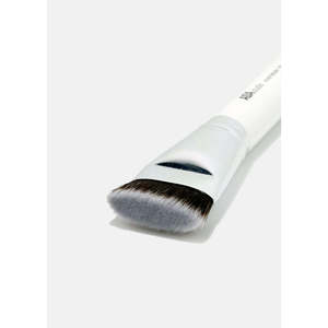 Pennello Professionale F10 E110 Duo per Trucco Viso e Labbra, Manico Piatto, da Viaggio, per Balsamo Labbra e Correttore, Scatola Inclusa - Product Image 2