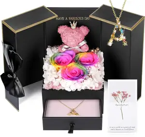 Сказочный романтический сюрприз Подарочная коробка для свадьбы гостя невесты жениха юбилейный букет драгоценный подарок оптом