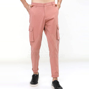 กางเกงคาร์โก้ผู้ชายจาก2024กางเกงคาร์โก้แบบลำลองทำจากวัสดุที่ดีที่สุดพร้อมเอวกลาง - Product Image 1