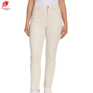 Ropa de Moda de Alto Rendimiento, Pantalones Vaqueros Duraderos, Transpirables y Elegantes para Mujer, para un Estilo de Vida Urbano Activo y Uso Diario - Product Image 1