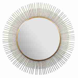 Indian Manufacturer's Modern Gold Plated Wall <b>Mirror</b> Hot Sale for Home Decoration Low Price Wholesale Supplier for Wedding - Product Image 3