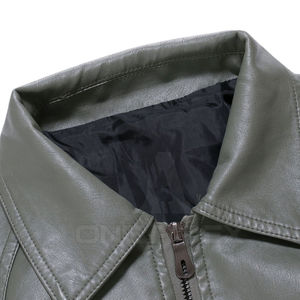 Meilleure qualité hommes peau de vache veste en cuir véritable pour automne hiver haute qualité haute condition tissu matériel nouveau - Product Image 2