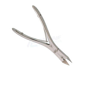 Outil de manucure professionnel à demi-mâchoire en acier inoxydable, pince à cuticules et coupe-ongles de style nouveau, équipement de beauté, vente en gros - Product Image 5