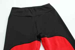 คุณภาพสูงระเหิดฟิตเนสกีฬาโยคะเลกกิ้งผู้หญิงเลกกิ้งที่มีโลโก้ที่กําหนดเองหลายกระเป๋าขายส่งกางเกงโยคะออกแบบใหม่ - Product Image 5