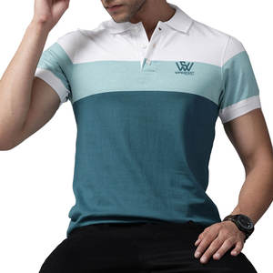 เสื้อเชิ้ตผู้ชายคุณภาพสูง แขนสั้น ผ้าฝ้ายแท้ 100% ทอแบบเรียบ ระบายอากาศได้ดี แห้งเร็ว - Product Image 1