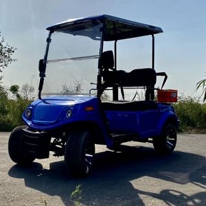 Carrito de golf eléctrico de 2 plazas personalizable, buggy silencioso para uso en hoteles y campus - Product Image 1