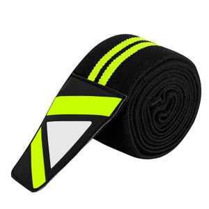 Bandes de genou pour la musculation personnalisées, unisexe, nouvelle arrivée 2026, bandes de genou de haute qualité en couleur unie, fabriquées au Pakistan - Product Image 4