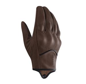 Première fibre ODM gants de course en cuir imperméables été motard gants en peau de mouton pour la moto - Product Image 3