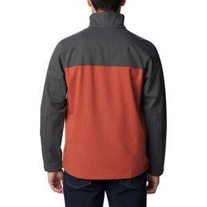 Veste Softshell pour hommes de haute qualité avec col montant à capuche utilisation en extérieur vestes Softshell grande taille tissu neuf - Product Image 2