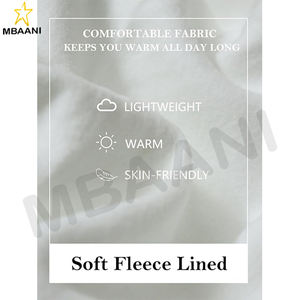 Sweat-shirt à capuche décontracté en polaire avec cordon de serrage et poche kangourou - Product Image 2