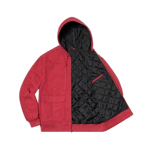 Chaqueta de trabajo con capucha de lona resistente de calidad superior, ropa de calle informal personalizada para exteriores, chaqueta de trabajador de otoño e invierno para hombres - Product Image 2