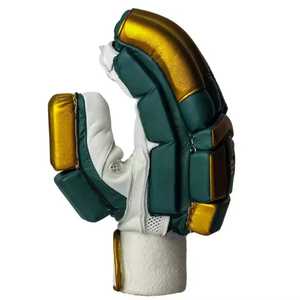 Guantes de bateo de cricket de cuero de la mejor calidad, profesional, transpirable, térmico, ambidiestro, precio al por mayor de fábrica - Product Image 5