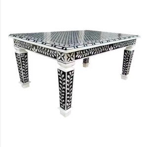 Mop Inlay Table Basse pour Maison Hôtel Bureau Ferme Maison de Fournisseur Indien - Product Image 2