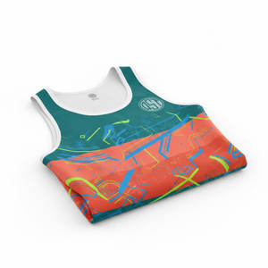 Custom Breathable Plus Size Sublimated Sports <b>Tank</b> <b>Top</b> Sleeveless Training Vest for Gym Fitness Running Workout Private Label - Product Image 4