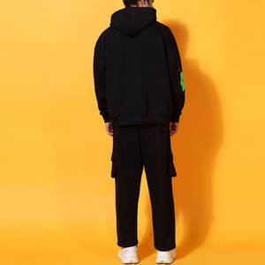 Bas prix marque matériel écologique hommes survêtement vêtements de plein air à manches longues hiver chaud imprimé survêtement pour hommes - Product Image 4