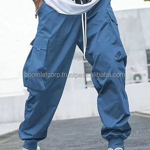 Pantalon Cargo pour Hommes de Haute Qualité Nouveau Design Toile Tissu Respirant Style Baggy pour Adultes Décontracté - Product Image 1