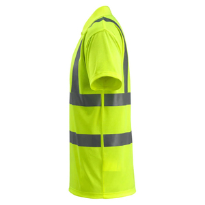 Camiseta Polo de Seguridad Reflectante, Fácil de Lavar, la Mejor Llegada, Venta al por Mayor, Ropa de Trabajo de Construcción, Poliéster Impermeable y Transpirable - Product Image 2