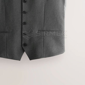 Chalecos de Moda para Hombre, Corte Slim, Formales y Casuales, Sin Mangas, Ropa de Traje, Tela Premium, Proveedor de Pedidos al por Mayor - Product Image 4