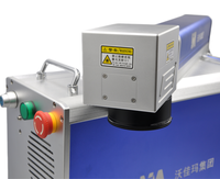 20w 30w 50w Machine de marquage laser à fibre acier inoxydable PP plastique aluminium galvanoplastie peinture fer codeur date imprimante
