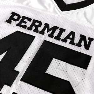 Maillot de football américain surdimensionné personnalisable pour hommes Maillot en maille de taille supérieure pour les fans d'équipe - Product Image 4