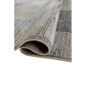 Alfombra de Lana Anudada a Mano Aprezo Verde Re-1612 con Patrón Abstracto para Sala de Estar, Alfombra Rectangular Hecha a Mano para Pasillo, Nueva - Product Image 2