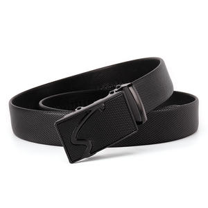 Cinturón de Cuero Genuino para Hombre, Logotipo Personalizado, Hebilla de Acero Duradera de Alta Calidad, Diseño Clásico Moderno, Impermeable y Transpirable para Negocios - Product Image 2