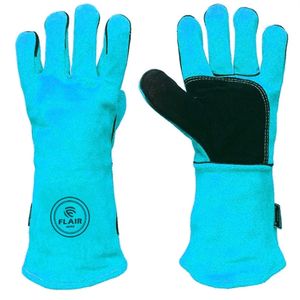 Gants de protection contre les chocs en cuir de vachette robustes Gants de travail de soudage thermique confortables pour une utilisation quotidienne décontractée et extérieure - Product Image 6