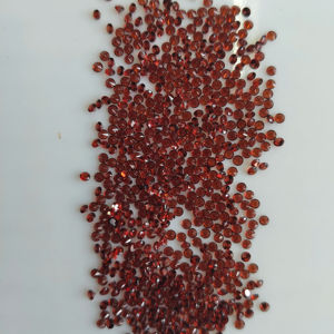 Granat rouge naturel 2,5 mm, coupe diamant ronde, pierres précieuses de qualité supérieure pour la fabrication de bijoux - Product Image 2