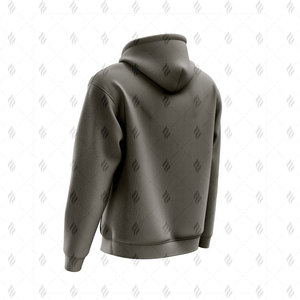 Sweat-shirts pour hommes de qualité supérieure 100% coton Hiver décontracté Couleur unie Surdimensionné Respirant Anti-boulochage Écologique Séchage rapide - Product Image 4