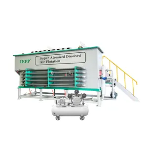 Fabricante IEPP fábrica sistema DAF STP maquinaria de tratamiento de aguas residuales equipo clarificador unidad de flotación de aire disuelto