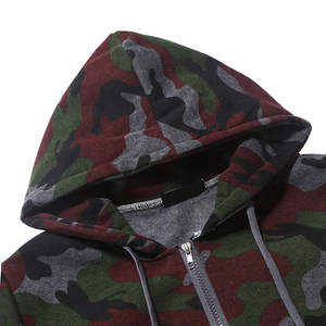 Nouveauté 2026 – Sweat-shirts et sweats à capuche pour hommes de qualité supérieure, sublimés, 100 % polyester polaire, style camouflage, avec fermeture éclair - Product Image 3