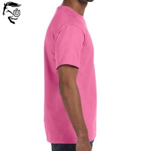 2025 tendance unisexe azalée couleur personnalisé T-Shirts respirant été coton mode Streetwear haut OEM doux respirant blanc - Product Image 2