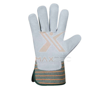 Outdoor Protective Heavy Duty Anti-Slip Cut Resistant Leather Working <b>Gloves</b> Fire Proof Waterproof Safety Cuff Durable - Product Image 2