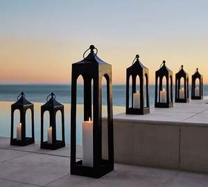 Ferme Décoratif Vintage Lanterne Bougeoir Maison Salon Cheminée Patio Table De Noël Décor De Fête Autre - Product Image 1