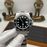 Montre mécanique de sport de luxe unisexe, prix de gros usine, mouvement Super VSF 3235, lumineuse, 40mm, laiton et acier inoxydable, alarme